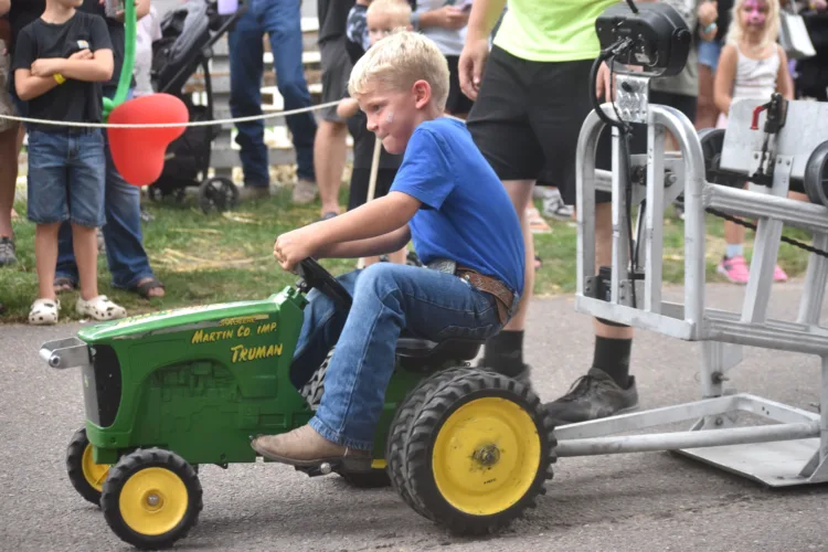 Five-year-old pulls through